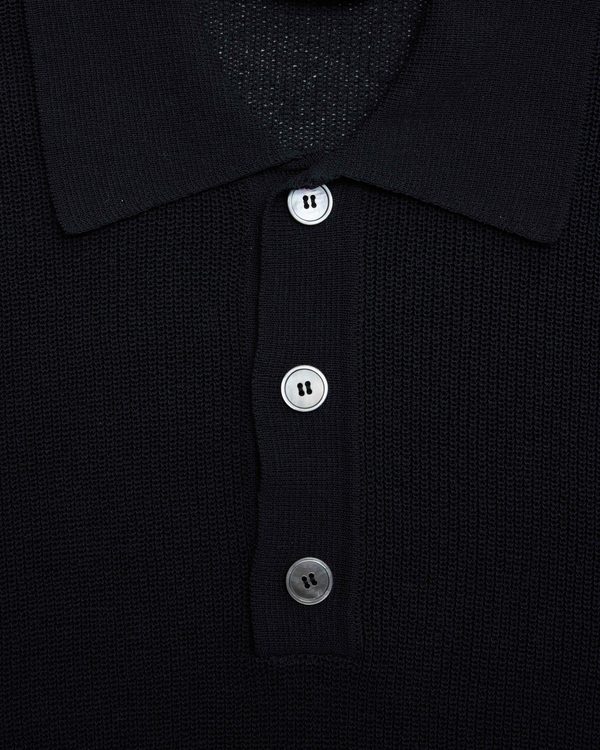 Our Legacy Traditional Polo - Black | Garmentory