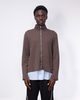 Our Legacy Shrunken Fullzip Polo jacket - Brown - Thumbnail 1