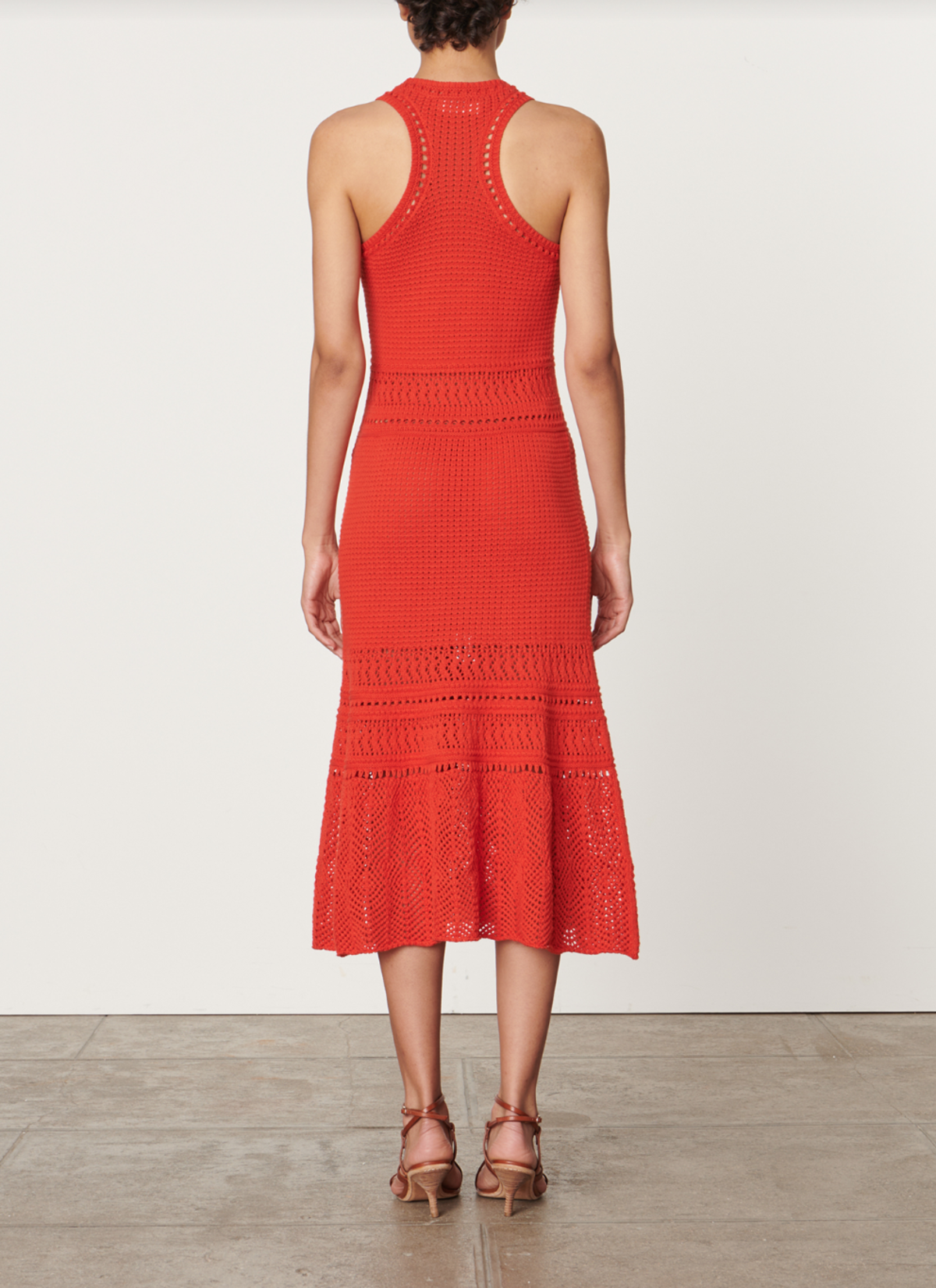 Vanessa Bruno Taki Cotton Dress - Tomate | Garmentory