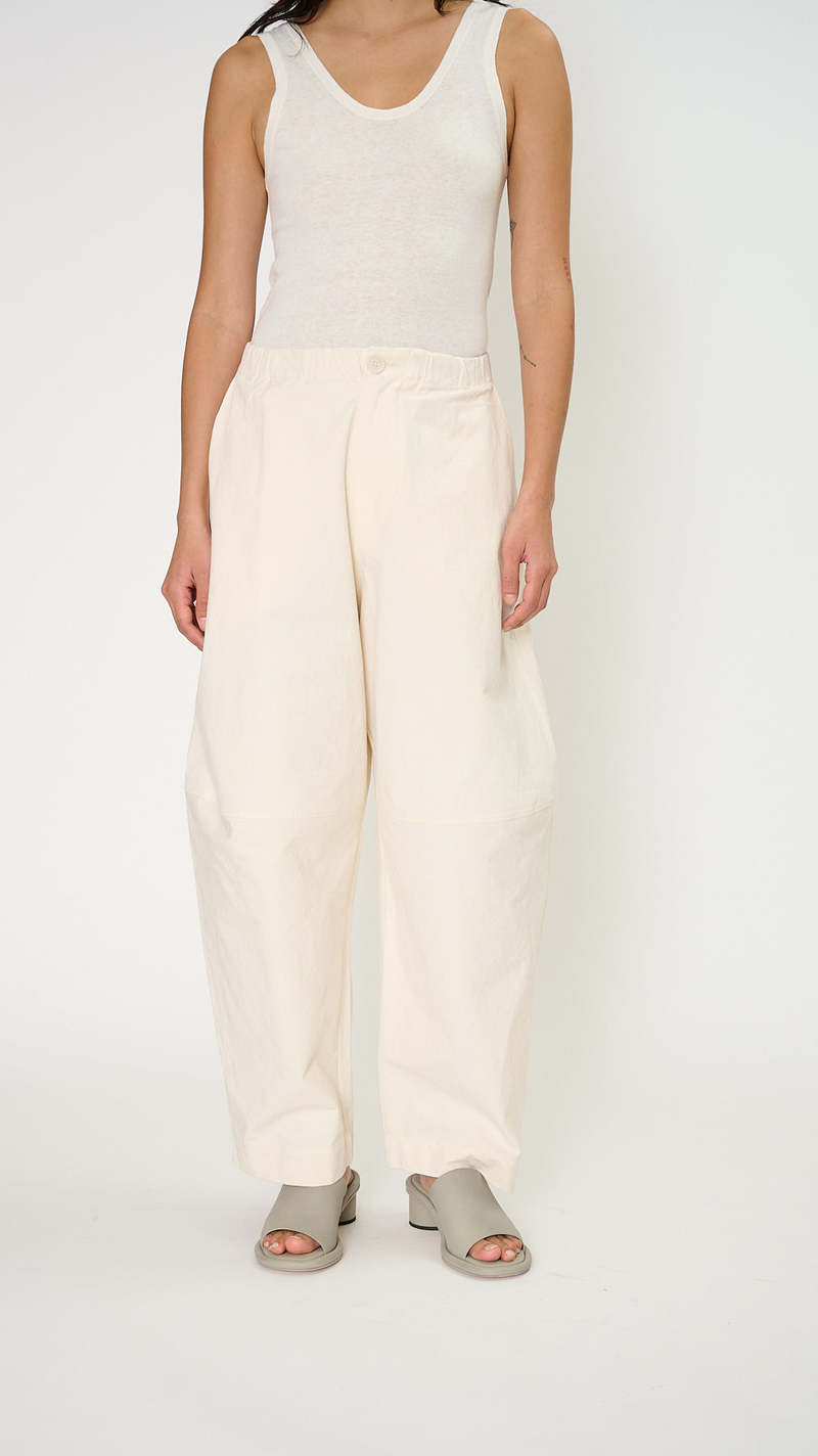 Lauren Manoogian New Structure Pants - Natural | Garmentory