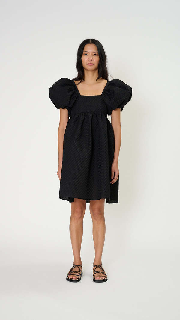 Cecilie Bahnsen Tilde Dress - Black | Garmentory