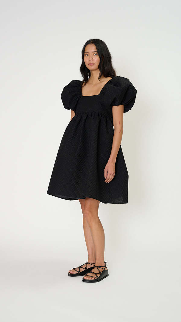 Cecilie Bahnsen Tilde Dress - Black | Garmentory