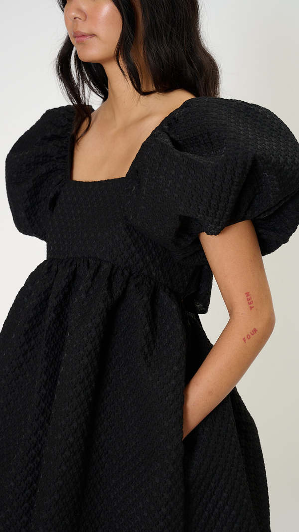 Cecilie Bahnsen Tilde Dress - Black | Garmentory