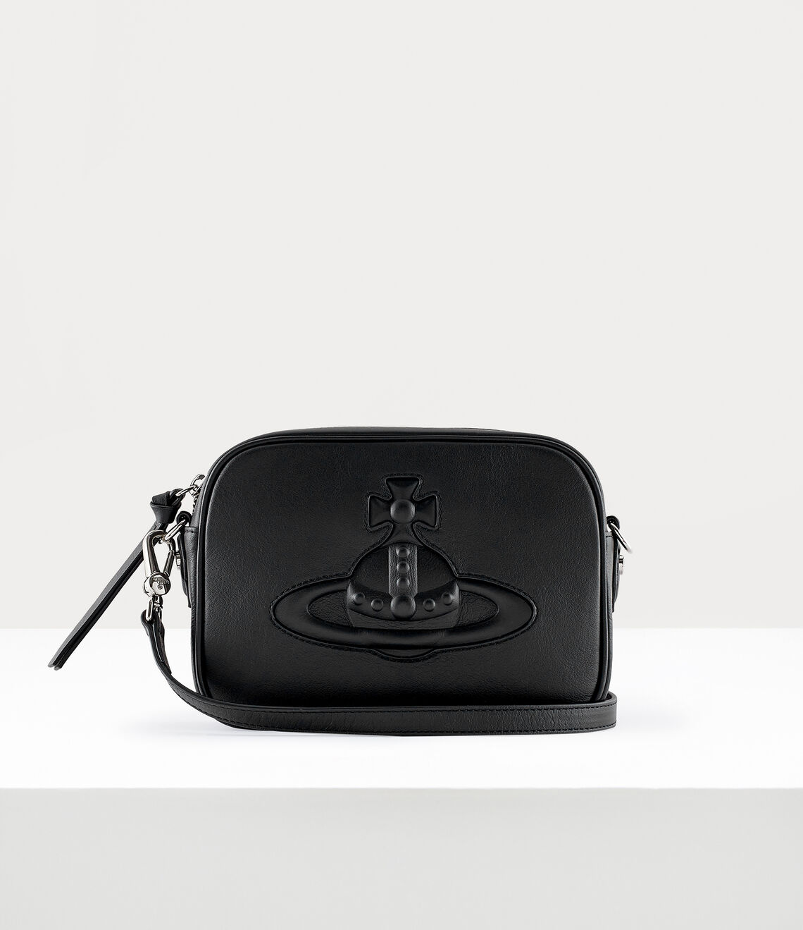 Vivienne Westwood Anna Leather Camera Bag - Black | Garmentory
