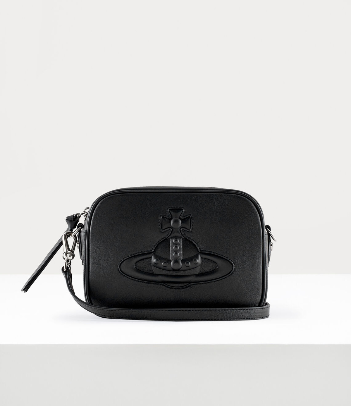 Vivienne Westwood Anna Leather Camera Bag - Black | Garmentory