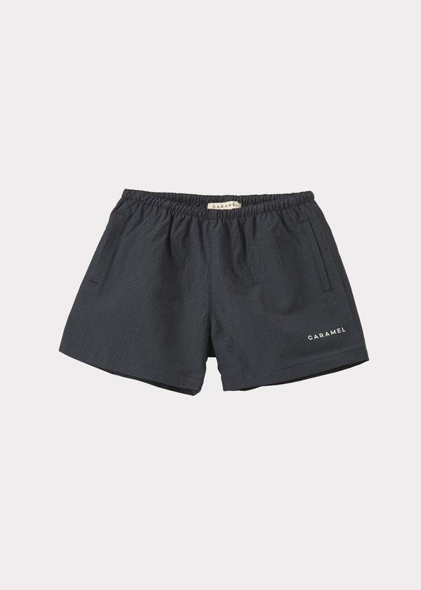 Kids Caramel Kohlrabi Shorts - Navy/Black