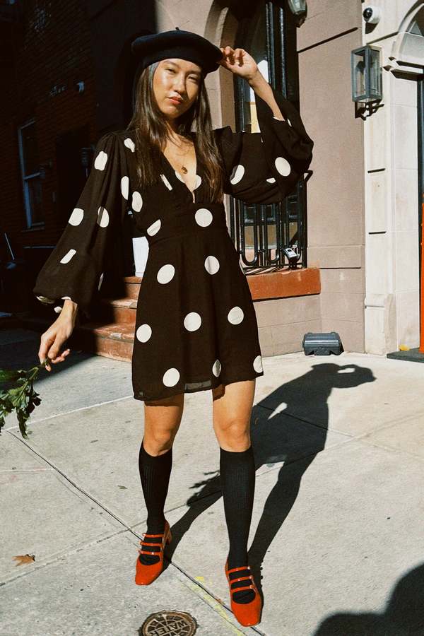 faithfull the brand dresses for holiday Mulberry Yael Midi Dress