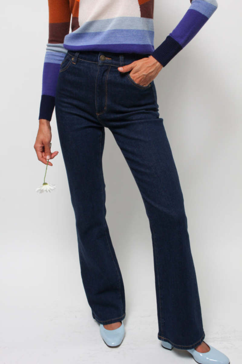 ROLLAS DUSTER BOOTCUT - ORGANIC DARK BLUE