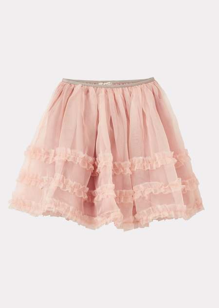 Kids Caramel HEDERA SKIRT - GOLD CHECK | Garmentory