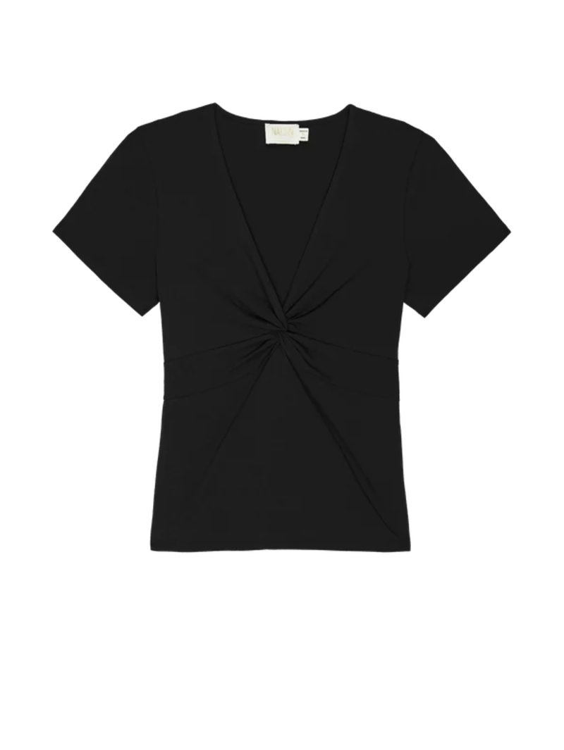 Nation Ltd Caprice Tee - Jet Black Nation Ltd Caprice Tee - Jet Black