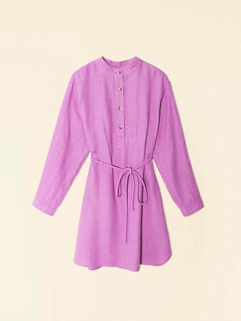 Xirena Dorian Dress - Deep Liliac