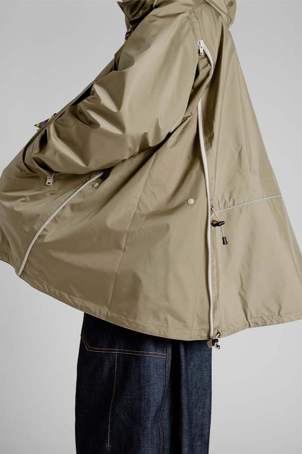 is-ness 3Layer Transformable Jacket - Beige | Garmentory