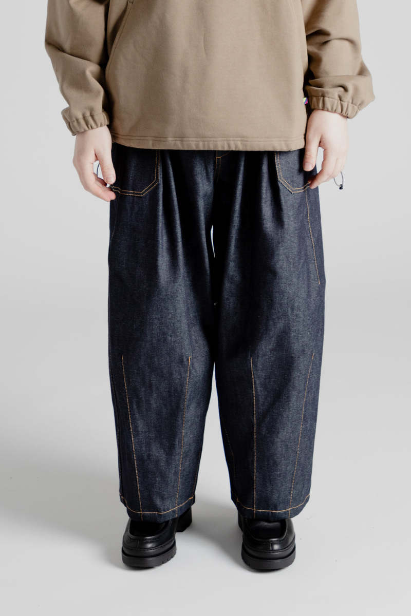 パンツ is-ness BALLOON BAKER PANTS INDIGO L is-ness Balloon Baker Pants - Indigo | Garmentory