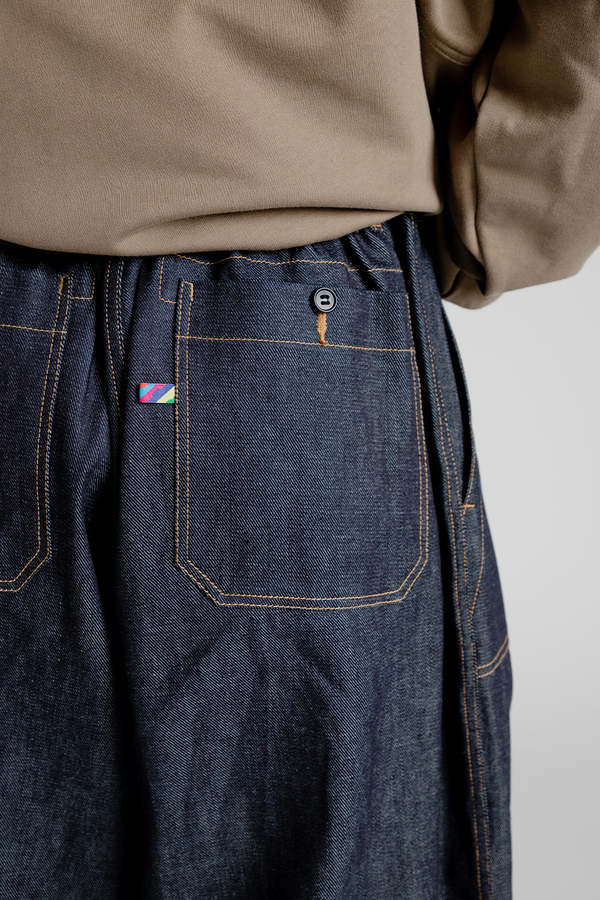 is-ness Balloon Baker Pants - Indigo | Garmentory
