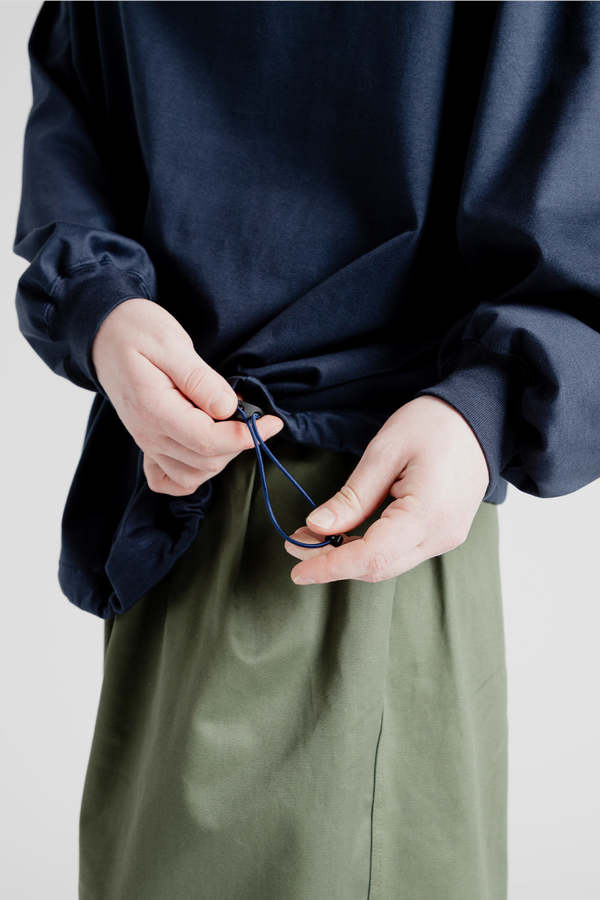 is-ness Balloon L/S T-Shirts - Navy | Garmentory