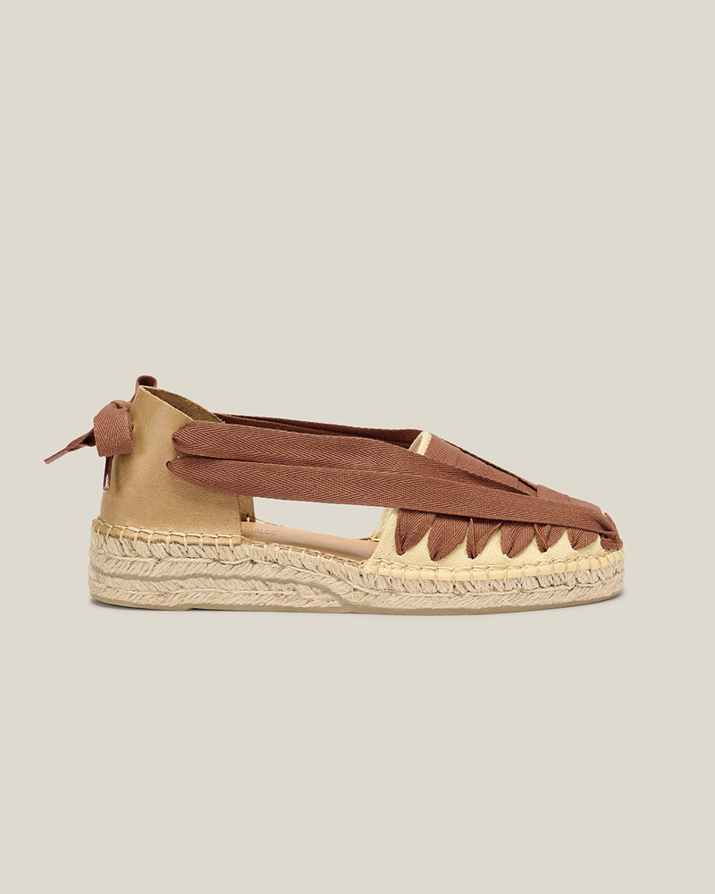 Naguisa Espadrilles Soc Brown Garmentory