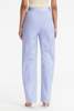oscar de la renta SEAM DETAIL SATIN PANT - WISTERIA - Thumbnail 4