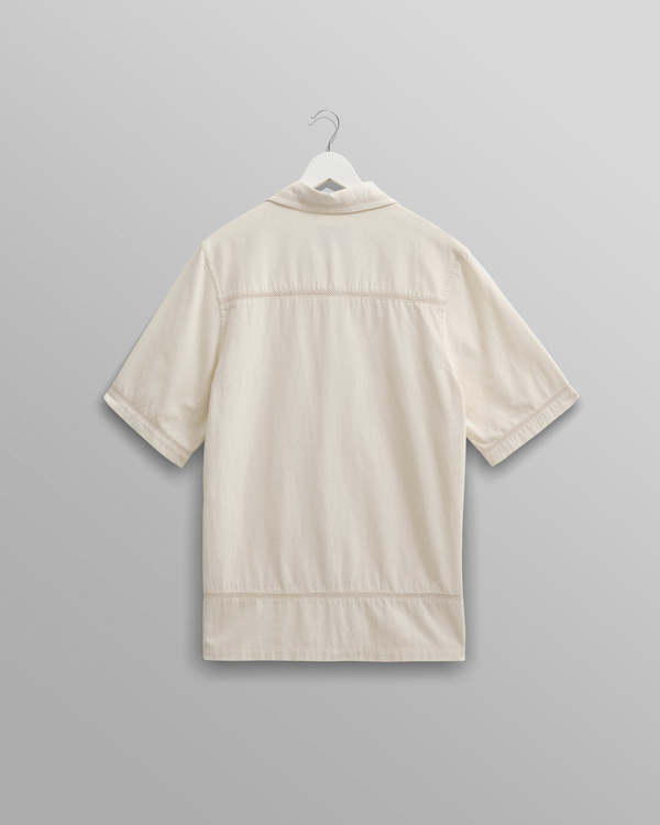 Wax London Newton Pintuck Shirt - White | Garmentory