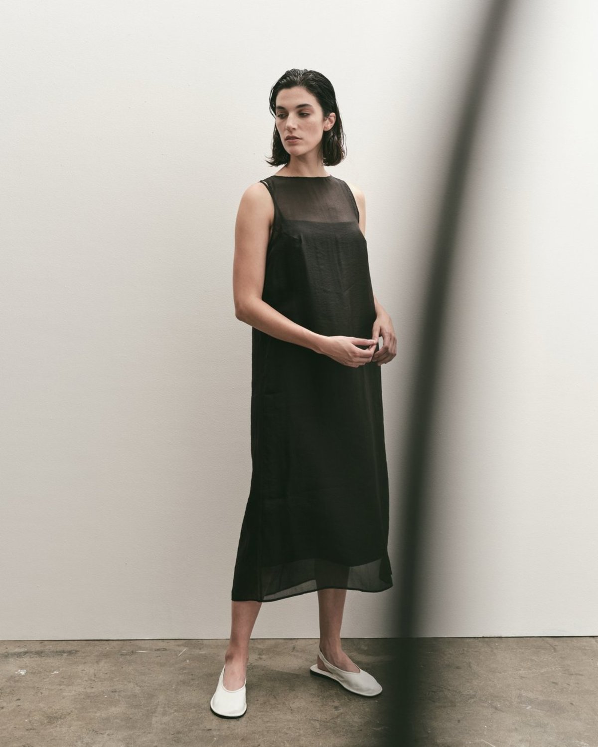 Mijeong Park Organza Dress - Black - Image 1 of 10