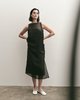Mijeong Park Organza Dress - Black - Thumbnail 4