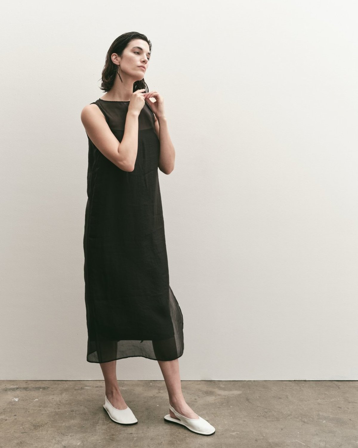 Mijeong Park Organza Dress - Black - Image 6 of 10