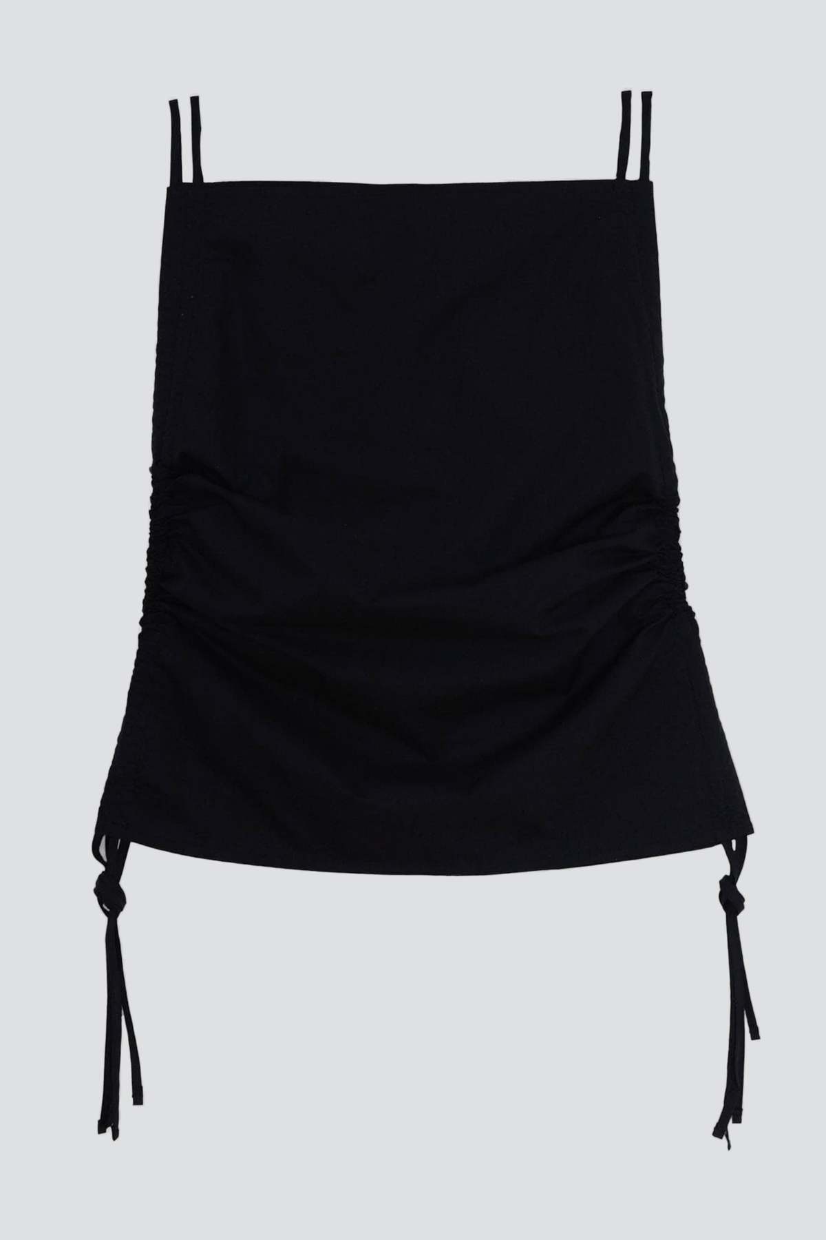 Baserange Pictorial Strap Top - Black | Garmentory
