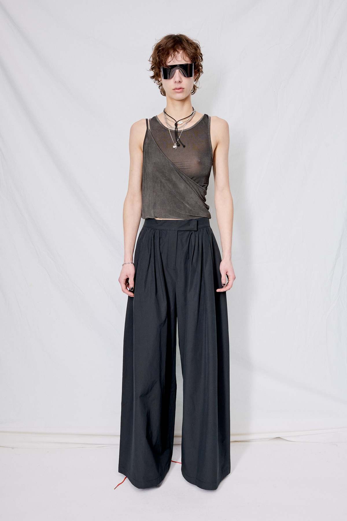 Black-Shirring-Banding-Pants-