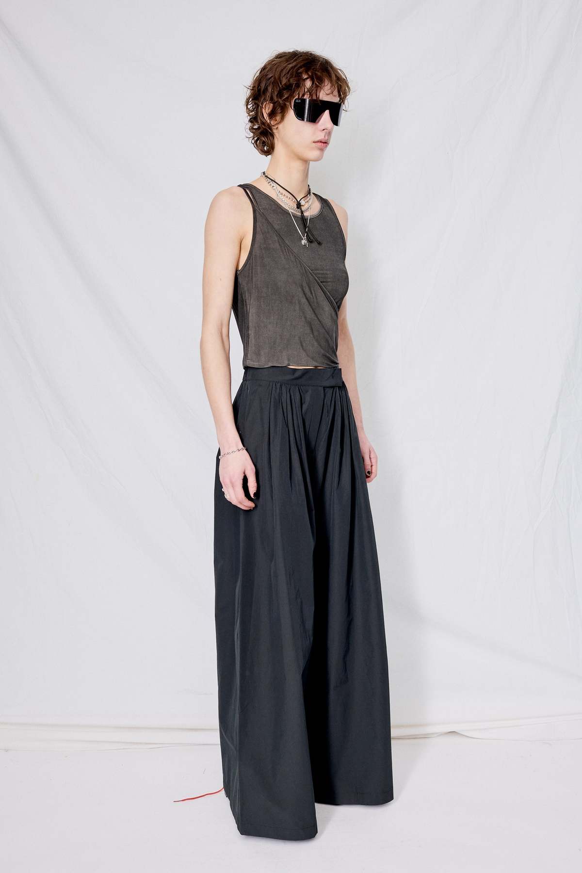 Black-Shirring-Banding-Pants-