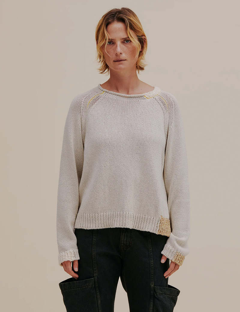 ECKHAUS LATTA Cinder Sweater - Straw