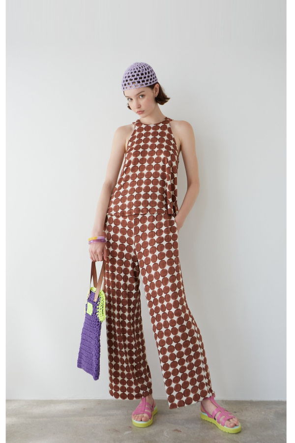 Dr Bloom Sunset Printed Pant