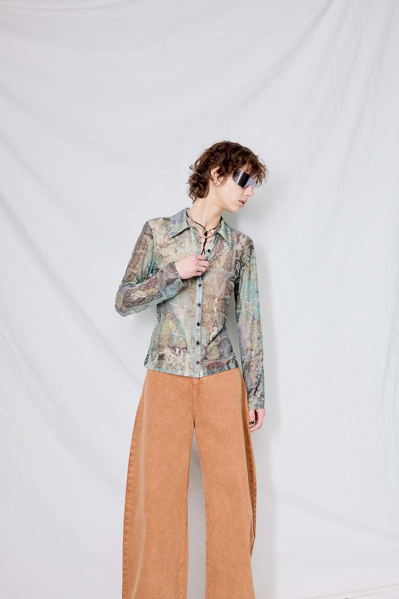 Marques Almeida Boyfriend Jeans - Brown | Garmentory
