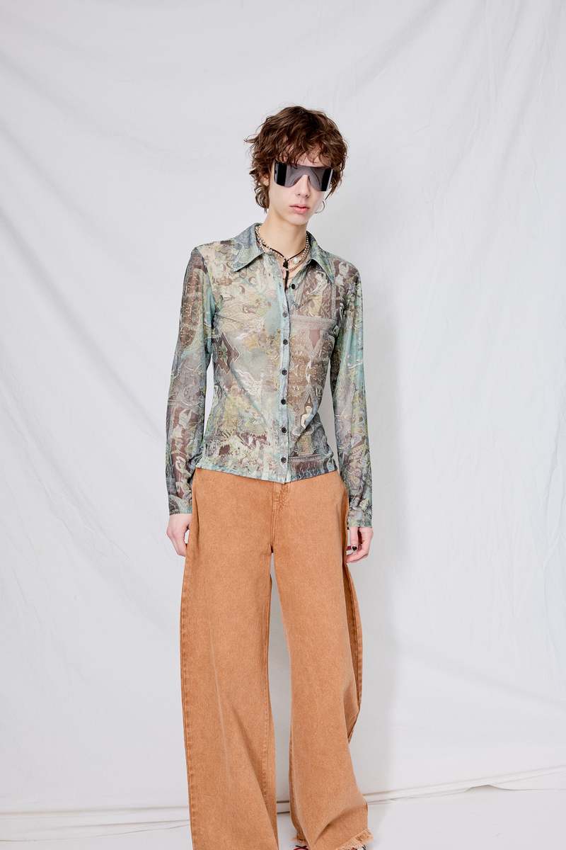 Marques Almeida Boyfriend Jeans - Brown | Garmentory
