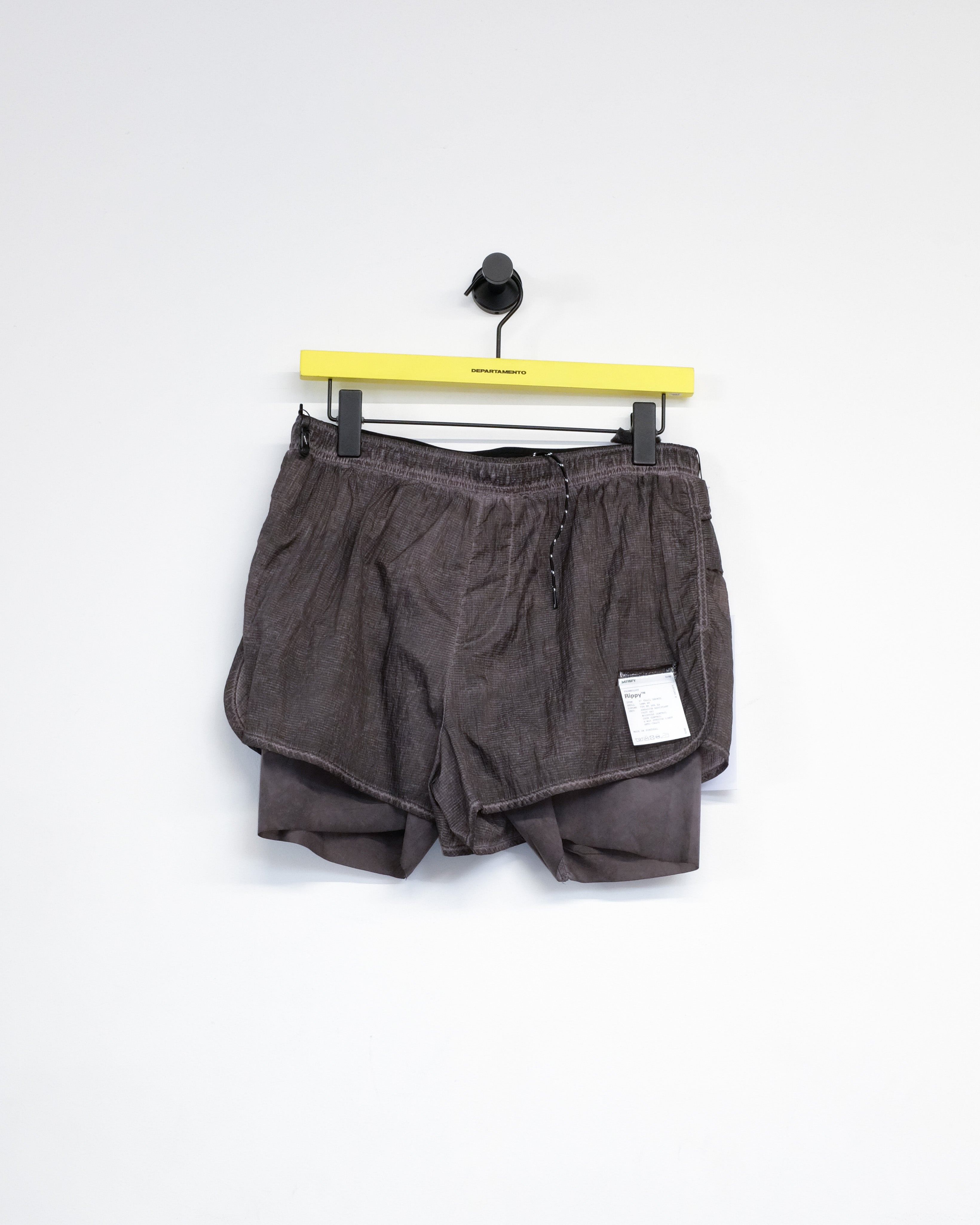 Satisfy Running Aged Rippy 3 Trail Shorts - Deep Mahogany | Garmentory