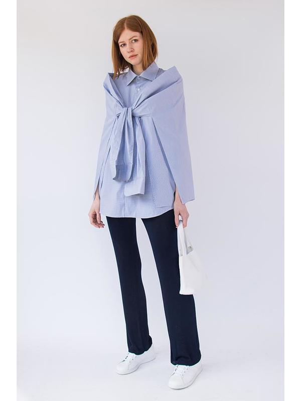Bless Shirt Poncho | Garmentory