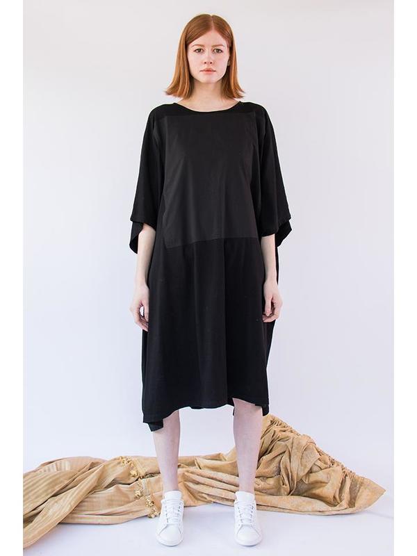 open lace back dress COURTSIDE OR SEASIDE CROCHET JERSEY DRESS main image 1