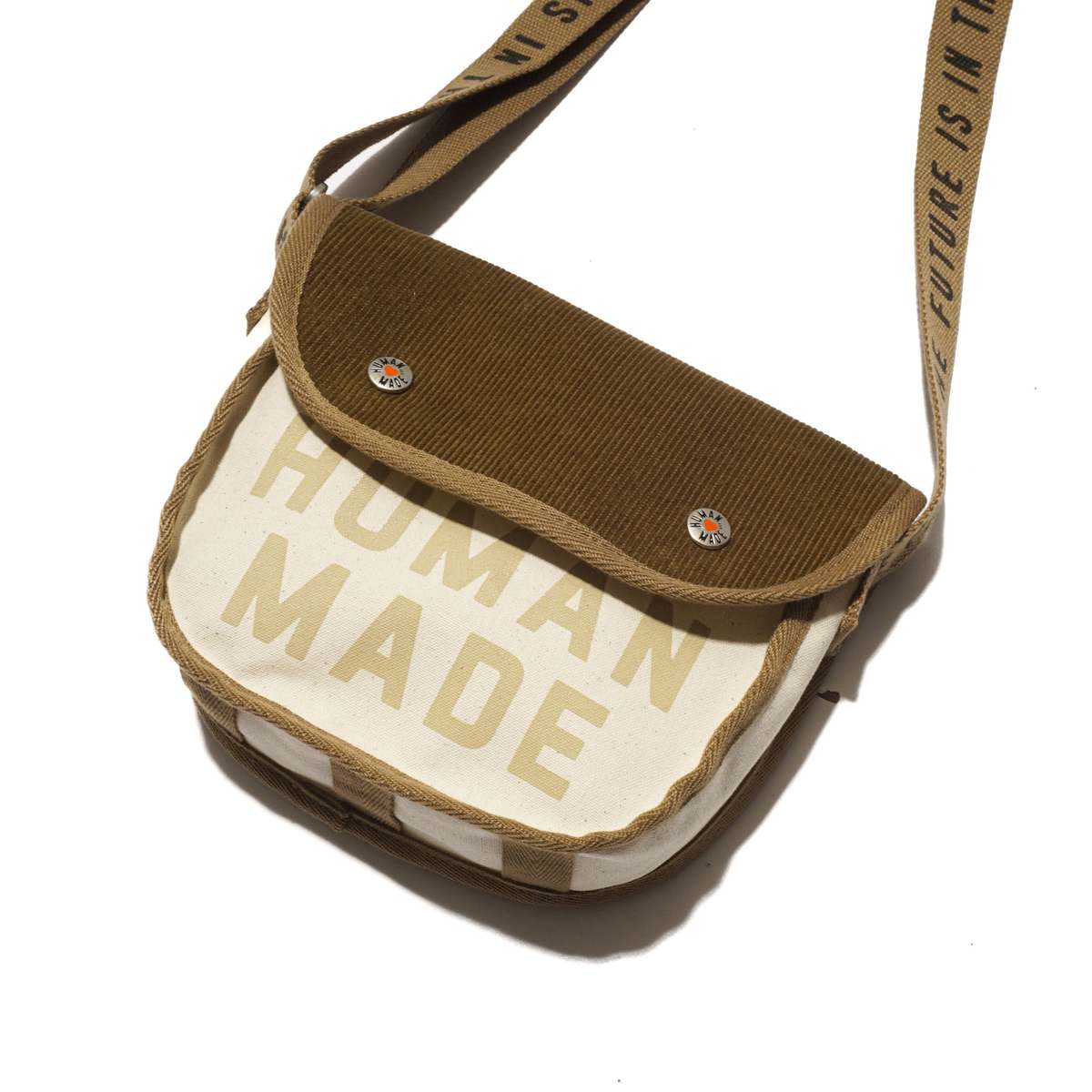 Human Made SHOULDER BAG - BROWN | Garmentory