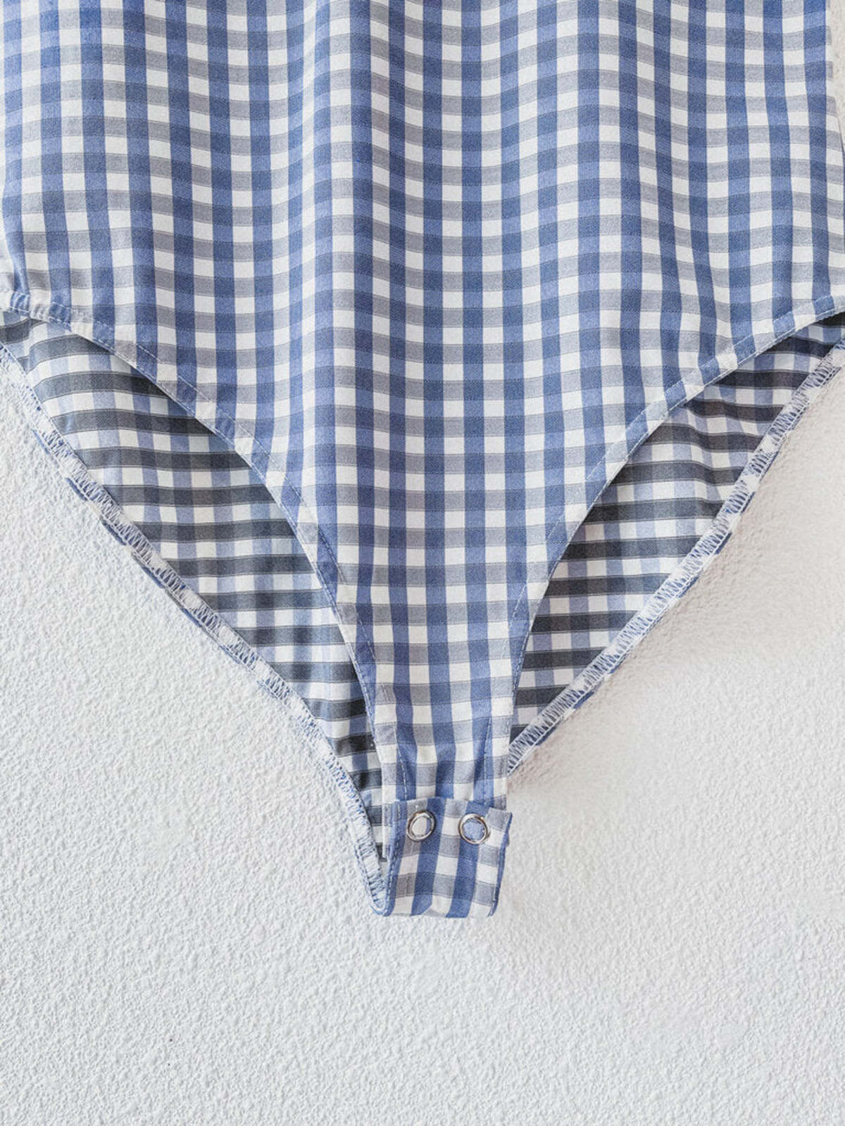 トップス MARYAM NASSIR ZADEH body suit Maryam Nassir Zadeh Indigo Matilda Bodysuit - Indigo | Garmentory