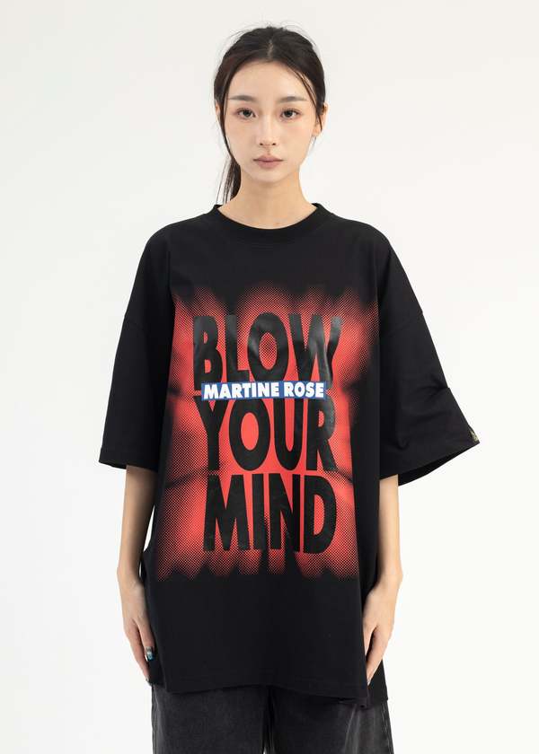 関税込 MARTINE ROSE マーティンローズ Blow Your Mind フーディ BLACK---BLOW-YOUR-MIND-