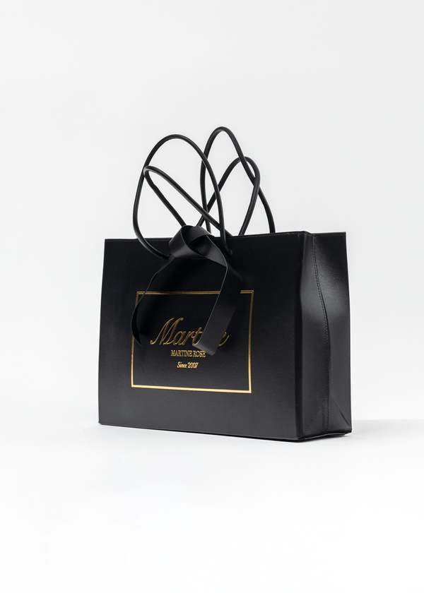 Martine Rose LARGE SHOPPER BAG - BLACK | Garmentory