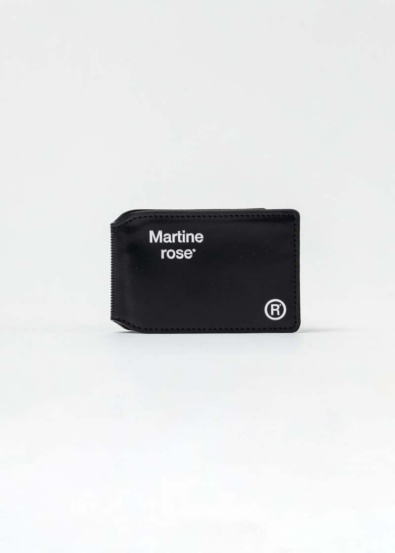 Martine Rose OYSTER WALLET - BLACK | Garmentory