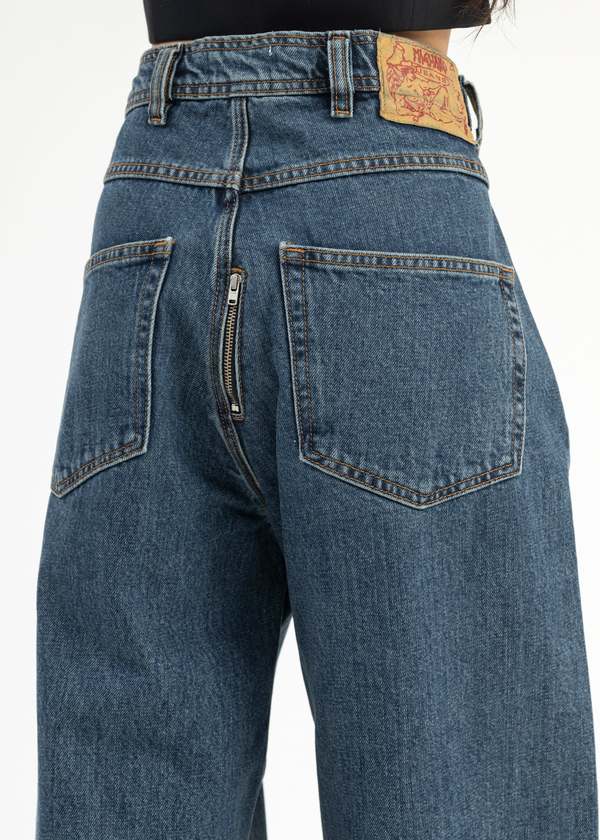 Magliano GLORYHOLE DENIM JEANS - BLUE | Garmentory