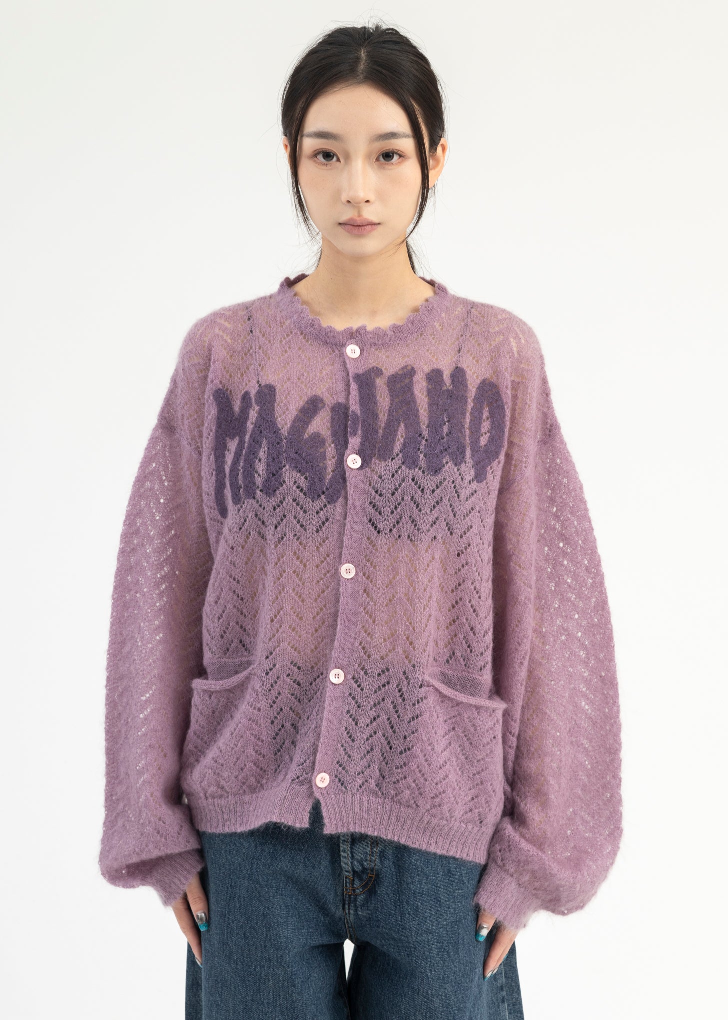 トップス 2022ss \" Magliano \" Bimbo Cardigan Bimbo Cardigan Light Blue – Magliano