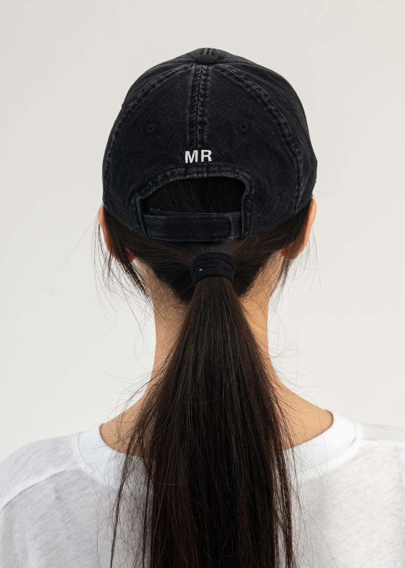 帽子 Martine Rose Signature Cap /Black Martine Rose Black Signature Cap Martine Rose