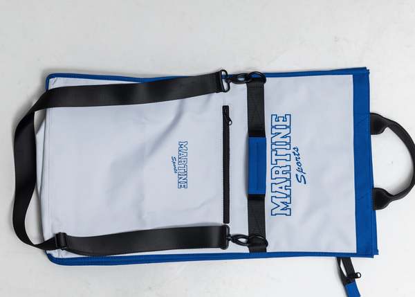 【MARTINE ROSE 24SS】FOLDABLE CARRIER BAG MARTINE ROSE - FOLDABLE CARRIER WHITE / BLUE – SOLAR MTP