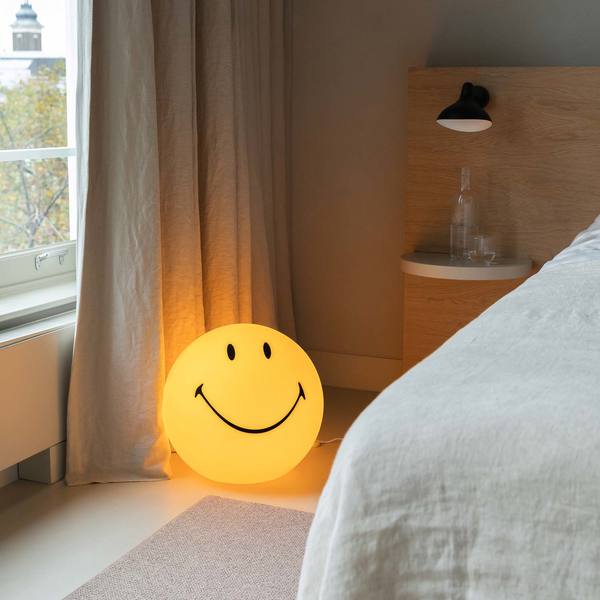 Mr Maria Smiley Lamp - Yellow