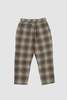 Universal Works PT Seersucker Hi Water Trousers - Olive Check - Thumbnail 5