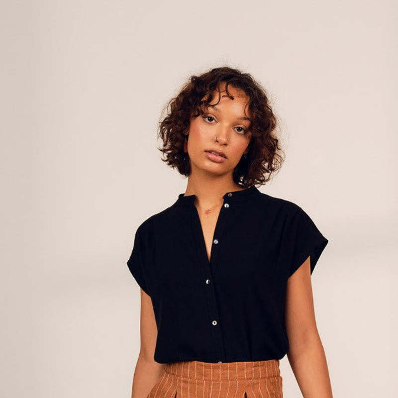 Jennifer Glasgow Lyra Blouse - Cream