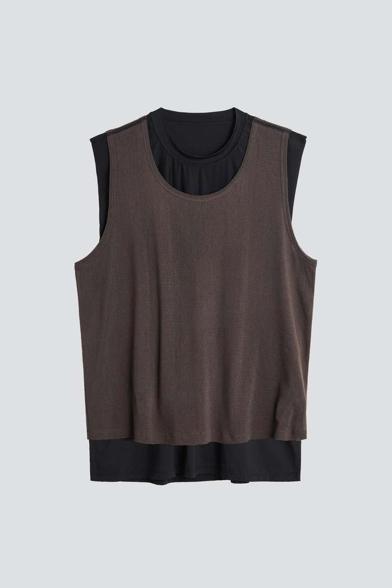 トップス OUR LEGACY REVERSIBLE GRAVITY TANK 44 OUR LEGACY REVERSIBLE GRAVITY TANK SWING OF PENDULUM HANDS