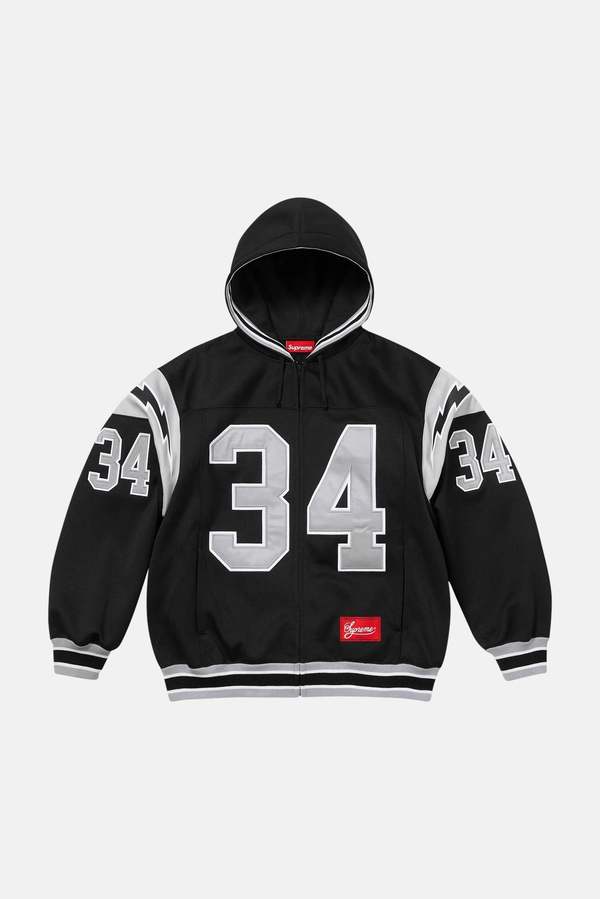 ウォームアップウェア Supreme football zipup hooded swt shirt Supreme Football Zip Up Hooded Sweatshirt (FW25)