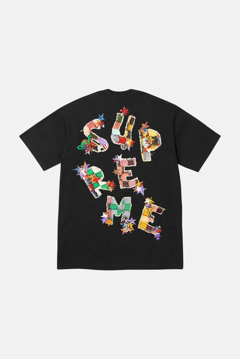 Supreme Patchwork Tee - Black | Garmentory